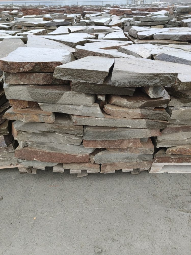 Плитняк песчаник серо-зелёный для мощения 60-65 мм купить в Туринске