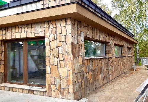 Плитняк кора дерева для фасада купить в Туринске