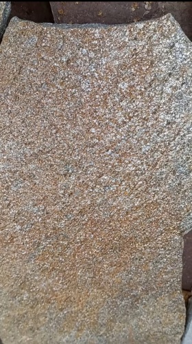 Плитняк златолит серебристый для цоколя, отмостки купить в Туринске