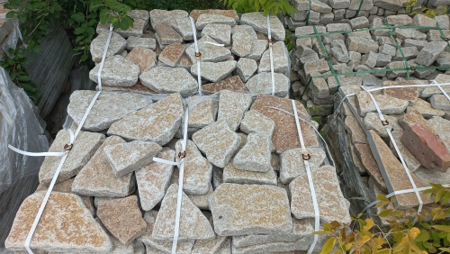 Гранитный плитняк галтованный для парковки купить в Туринске